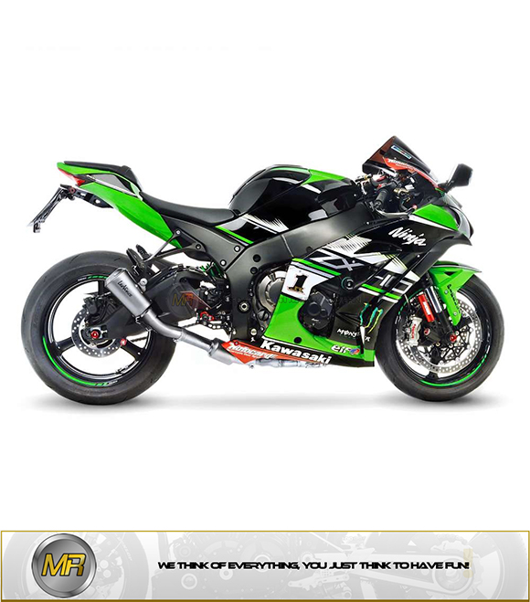 KAWASAKI ZX 10R NINJA 1000 2016 A 2018 TERMINALE DI SCARICO LEOVINCE LV-10 NERO | eBay