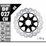 DF027CW - DISCO FRENO FLOTTANTE WAVE COMPLETO (C. ALU.) 296x5mm HONDA RS 250/CBR 600 ANTERIORE