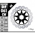 DF061CW - DISCO FRENO FLOTTANTE WAVE COMPLETO (C. ALU.) 296x5mm DF HONDA CB 900 HORNET (01)ANTERIORE