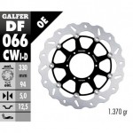 DF066CWD - DISCO FRENO FLOTTANTE WAVE COMPLETO DESTRA (C. ALU.) 330x5m HONDA CBR 900 RR (00-03)ANTERIORE