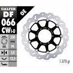 DF066CWI - DISCO FRENO FLOTTANTE WAVE COMPLETO SINISTRA (C. ALU.) 330x5mm HONDA CBR 900 RR (00-03) ANTERIORE