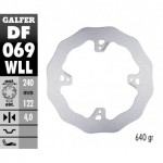 DF069WLL - DISCO FRENO FISSO WAVE SOLIDO 240x3,5mm HONDA CR/CRF POSTERIORE
