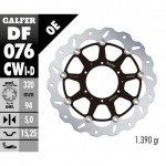 DF076CWI - DISCO FRENO FLOTTANTE WAVE COMPLETO SINISTRA (C. ALU.) 320x5mm HONDA CBR 1000 RR (08) ANTERIORE