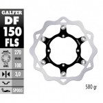 DF150FLS - DISCO FRENO FLOTTANTE WAVE MAGGIORATO (C. STEEL) 270x3mm KAWA KX 125/250/500ANTERIORE