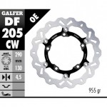 DF205CW - DISCO FRENO FLOTTANTE WAVE COMPLETO (C. ALU.) 290x4,5mm KAWASKI NINJA 300 ANTERIORE