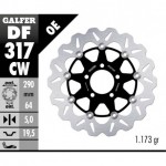 DF317CW - DISCO FRENO FLOTTANTE WAVE COMPLETO (C. ALU.) 290x5mm SUZUKI GSX 600/750 RF 900 ANTERIORE