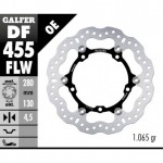 DF455FLW - DISCO FRENO FLOTTANTE WAVE (C. STEEL) 280x4,5mm YAMAHA MT-07 ANTERIORE