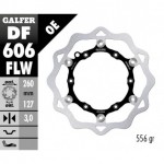 DF606FLW - DISCO FRENO FLOTTANTE WAVE (C. STEEL) 260x3,2mm KTM & HUSQVARNA OFF-ROAD ANTERIORE