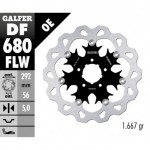 DF680FLW - DISCO FRENO FLOTTANTE WAVE (C. STEEL) 292x5mm HARLEY DAVIDSON ANTERIORE