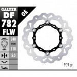 DF782FLW - DISCO FRENO FLOTTANTE WAVE (C. STEEL) 240x5mm KTM 990 ADVENTURE/S (06) POSTERIORE