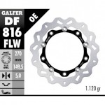 DF816FLW - DISCO FRENO FLOTTANTE WAVE (C. STEEL) 270x5mm BMW C 600 SPORT / C 650 GT ( & ) ANTERIORE