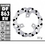 DF863RW - DISCO FRENO FISSO WAVE SCANALATO 180x3,5mm PEUGEOT SPEEDFIGHT POSTERIORE