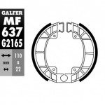 MF637G2165 - GANASCE FRENO GZ 637-VESPA/PIAGGIO ANTERIORE