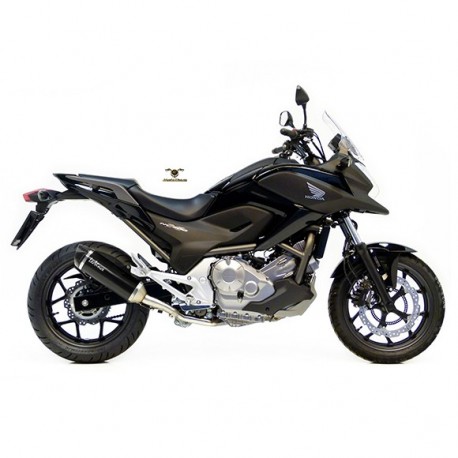 14009 - EXHAUST SLIP-ON LEOVINCE NERO STAINLESS STEEL APPROVED