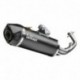 14015 - FULL SYSTEM EXHAUST LEOVINCE NERO STAINLESS STEEL 1/1 APPROVED