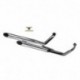 2238 - FULL SYSTEM EXHAUST SILVERTAIL K02 CHROMED STEEL APPROVED