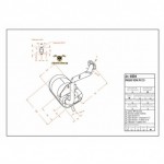 0234 - SYSTEME COMPLETE POT D'ECHAPPEMENT SITO ACIER