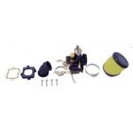 9931710 - Kit aspirazione completo TPR per scooter 50cc Minarelli/Yamaha orizzontale collettore 360 - carburatore OKO 28