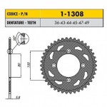 1-1308-36 - Corona in Acciaio Sunstar passo 420 con 36 denti