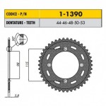 1-1390-48 - Corona in Acciaio Sunstar passo 420 con 48 denti