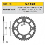 5-1423-47BK - Corona in Ergal Sunstar passo 420 con 47 denti