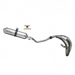 3258 - FULL SYSTEM EXHAUST LEOVINCE X-FIGHT STAINLESS STEEL APPROVED