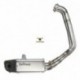 8579 - FULL SYSTEM EXHAUST LEOVINCE UNDERBODY STAINLESS STEEL 2/1 APPROVED