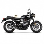 15002 - EXHAUSTS SLIP-ON LEOVINCE CLASSIC RACER STAINLESS STEEL APPROVED