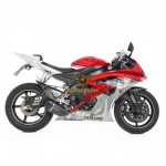 8482S - FULL SYSTEM EXHAUST LEOVINCE FACTORY S CARBON FIBER 4/2/1 APPROVED