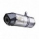 8740E - EXHAUST SLIP-ON LEOVINCE LV ONE EVO STAINLESS STEEL APPROVED