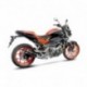 14042 - EXHAUST SLIP-ON LEOVINCE NERO STAINLESS STEEL APPROVED
