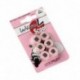 6643P85 - KIT 6 RULLI PER VARIATORE CENTRIFUGO MAXI SCOOTER 19x17 mm GR. 8.5